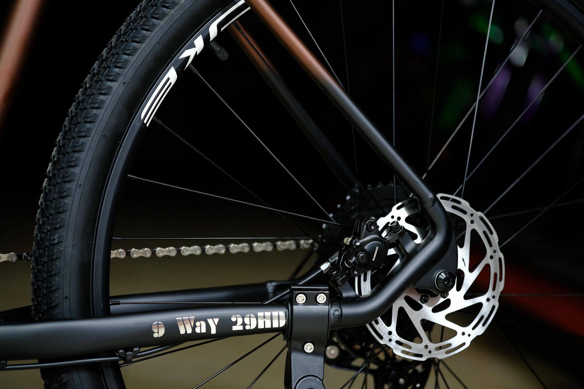 Тормоз гидравлический Shimano MT200 HOKE 9 Way 29 HD матовый чёрный 21