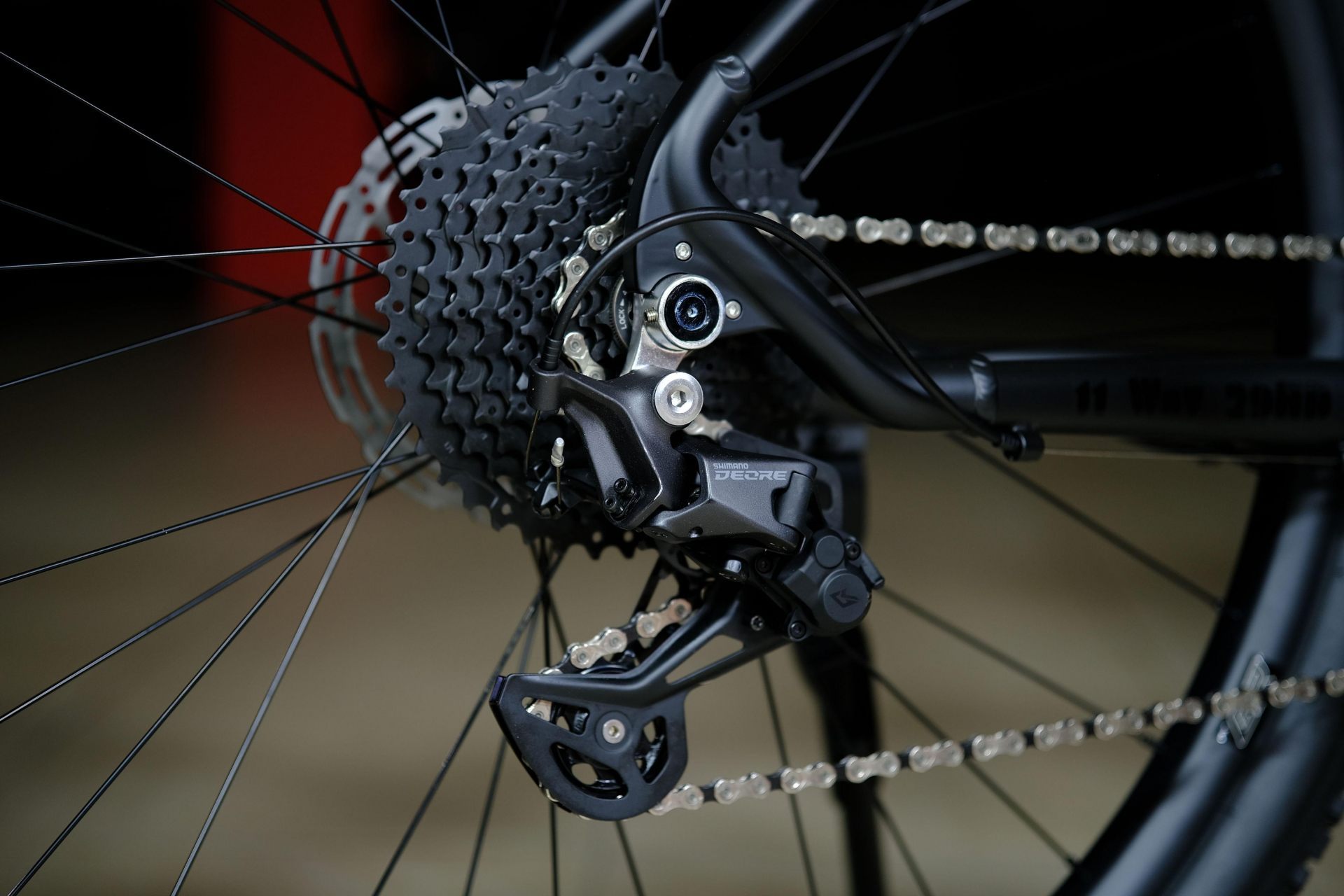 Задний переключатель Shimano Deore HOKE 11 Way 29 HD матовый чёрный-серый 19